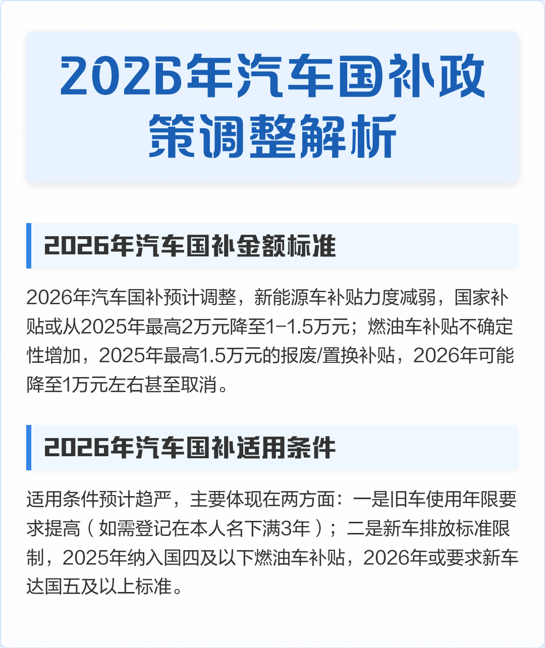 2026年补贴退坡助推新能源车渗透率加速提升