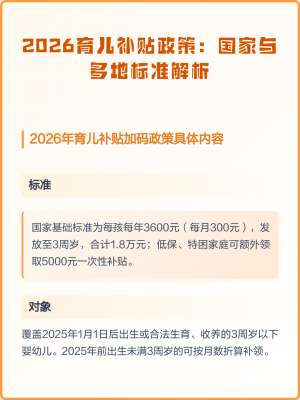 2026年2026补贴政策梳理与展望