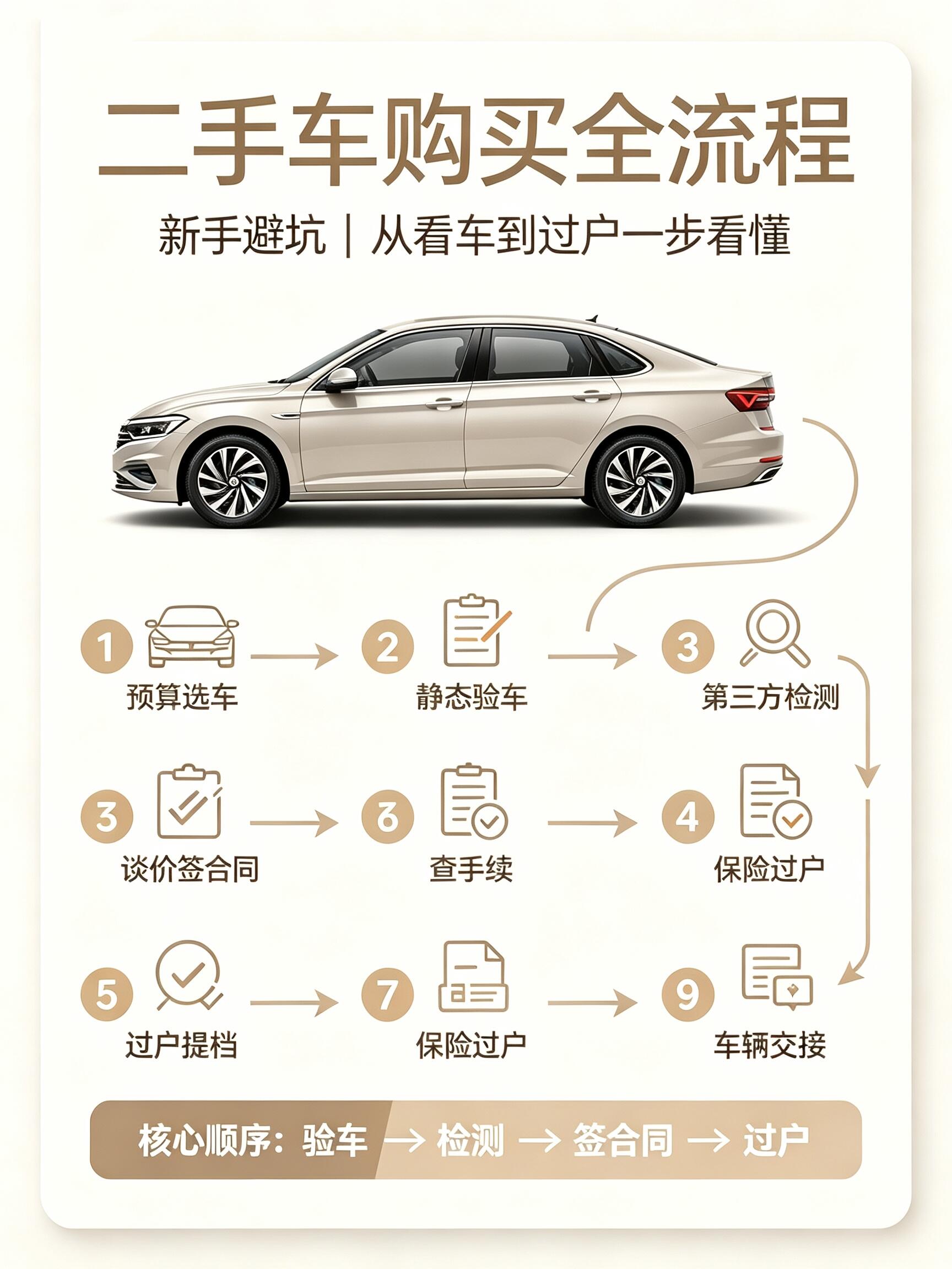 二手车二手车过户选购技巧，小白也能看懂