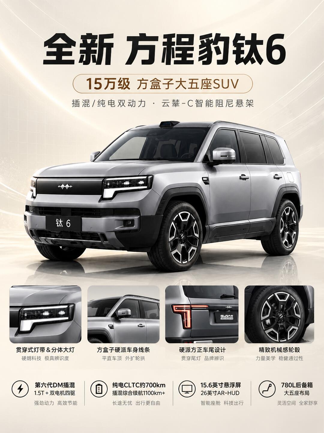 方程豹钛6续航实测，结果出乎意料